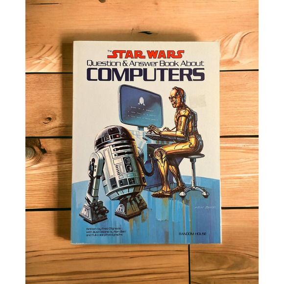 Star Wars Question and Answer Book About Computers 1983 Fred D'Ignazio Ken Barr - Picture 1 of 10